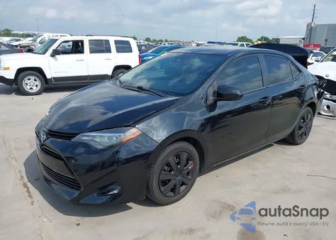 2019 Toyota Corolla Le z USA, uszkodzony, nr VIN 2T1BURHE1KC212688